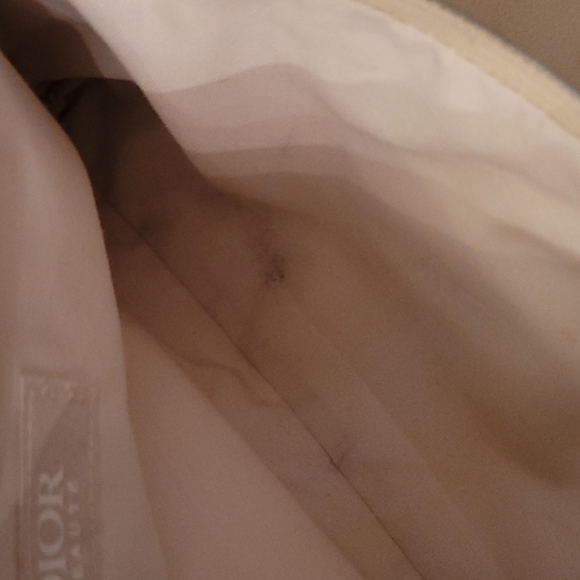 Dior Canvas Patch Cosmetics Case Clutch - Picture 6 of 6